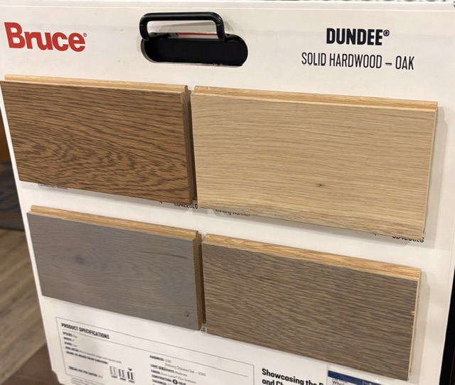 engineered hardwood sample